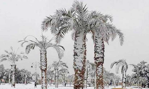 ഇൗ​യാ​ഴ്​​ച സൗ​ദി​യി​ൽ ത​ണു​പ്പി​ന്​ കാ​ഠി​ന്യ​മേ​റും