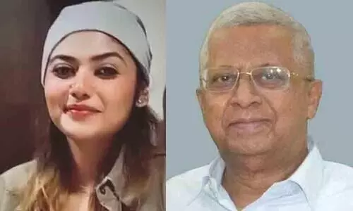 Bengali actor Saayoni Ghosh and Tathagata Roy