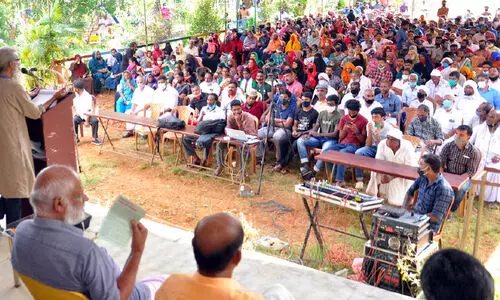 തൊണ്ടാർ ഡാം പദ്ധതി ഞങ്ങൾക്കു വേണ്ട; സമരസംഗമത്തിൽ പ്രതിഷേധമിരമ്പി