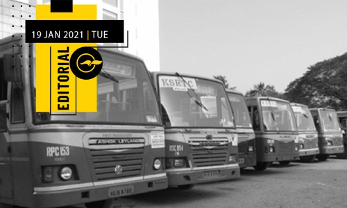 വെ​ള്ളാ​ന​ക​ൾ വാ​ഴു​ന്ന ആ​ന​വ​ണ്ടി കോ​ർ​പ​റേ​ഷ​ൻ