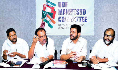 വി​ക​സ​ന നി​ർ​ദേ​ശ​ങ്ങ​ളു​മാ​യി യു.​ഡി.​എ​ഫ്​