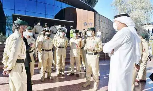 ദു​ബൈ എ​ക്സ്പോ 2020: എ​ക്സ്പോ ന​ഗ​രി​യി​ലെ സു​ര​ക്ഷ   ന​ട​പ​ടി​ക​ൾ അ​വ​ലോ​ക​നം ചെ​യ്തു