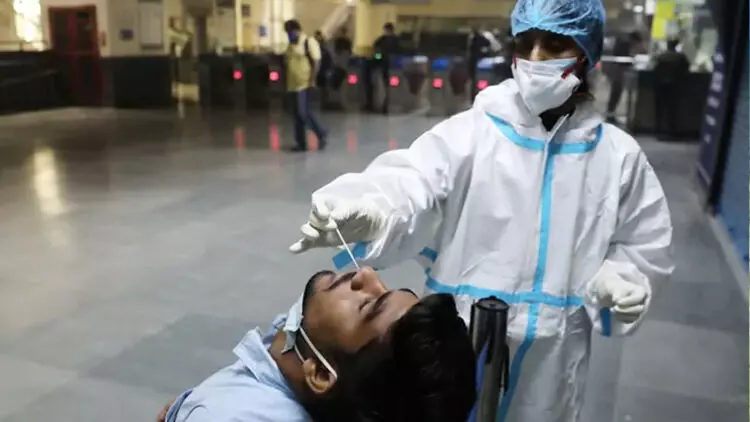 ഏഴു മാസത്തിനുശേഷം പ്രതിദിന കോവിഡ് രോഗികൾ പതിനായിരത്തിൽ ഏഴു മാസത്തിനുശേഷം പ്രതിദിന കോവിഡ് രോഗികൾ പതിനായിരത്തിൽ