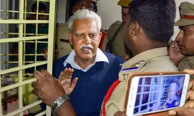 ആൾജാമ്യത്തിന്​ ആളില്ല; ഇളവ്​ തേടി വരവര റാവു ഹൈകോടതിയിൽ