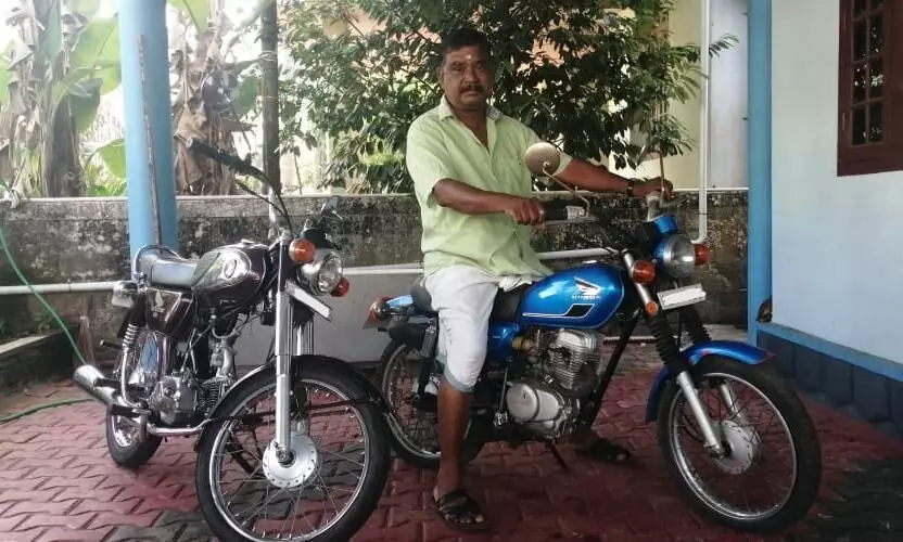 ഹോണ്ട നൽകും വിജയന്​ ഹീറോ പരിവേഷം