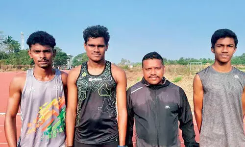 ട്രാക്കിലേക്ക്​ വിളി കാത്ത്​ മാത്തൂർ  സി.എഫ്​.ഡി എച്ച്​.എസ്​.എസ്