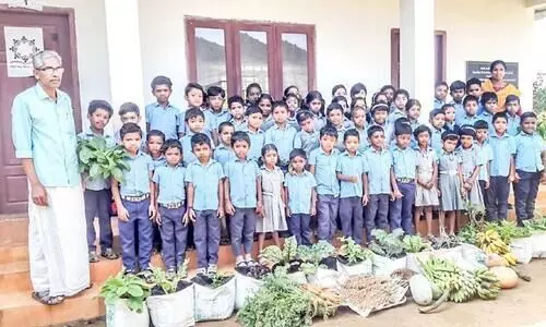 ഇരട്ടനേട്ടവുമായി അരിവിളാംചാൽ ഗവ. എൽ.പി സ്​കൂൾ