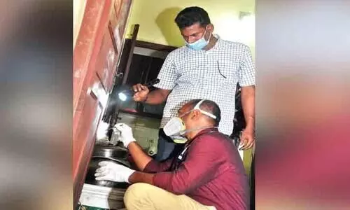 Theft in a closed house, investigation intensified