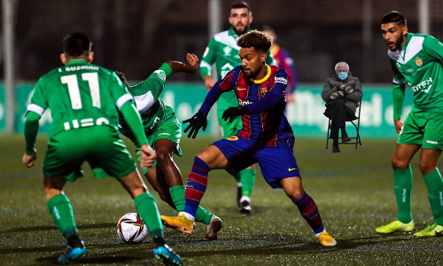 വി​യ​ർ​ത്തു ജ​യി​ച്ച്​ ബാ​ഴ്​​സ​ലോ​ണ