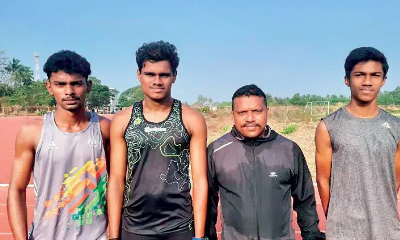 ട്രാക്കിലേക്ക്​ വിളി കാത്ത്​ മാത്തൂർ  സി.എഫ്​.ഡി എച്ച്​.എസ്​.എസ്