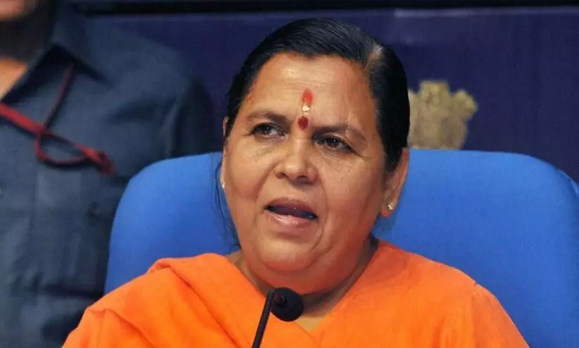 Impose liquor ban in all BJP-ruled states Uma Bharti
