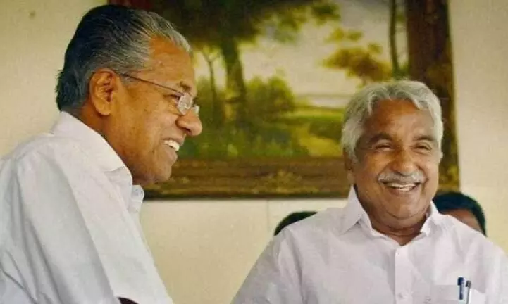 oommen chandy and pinarayi vijayan oommen chandy and pinarayi vijayan