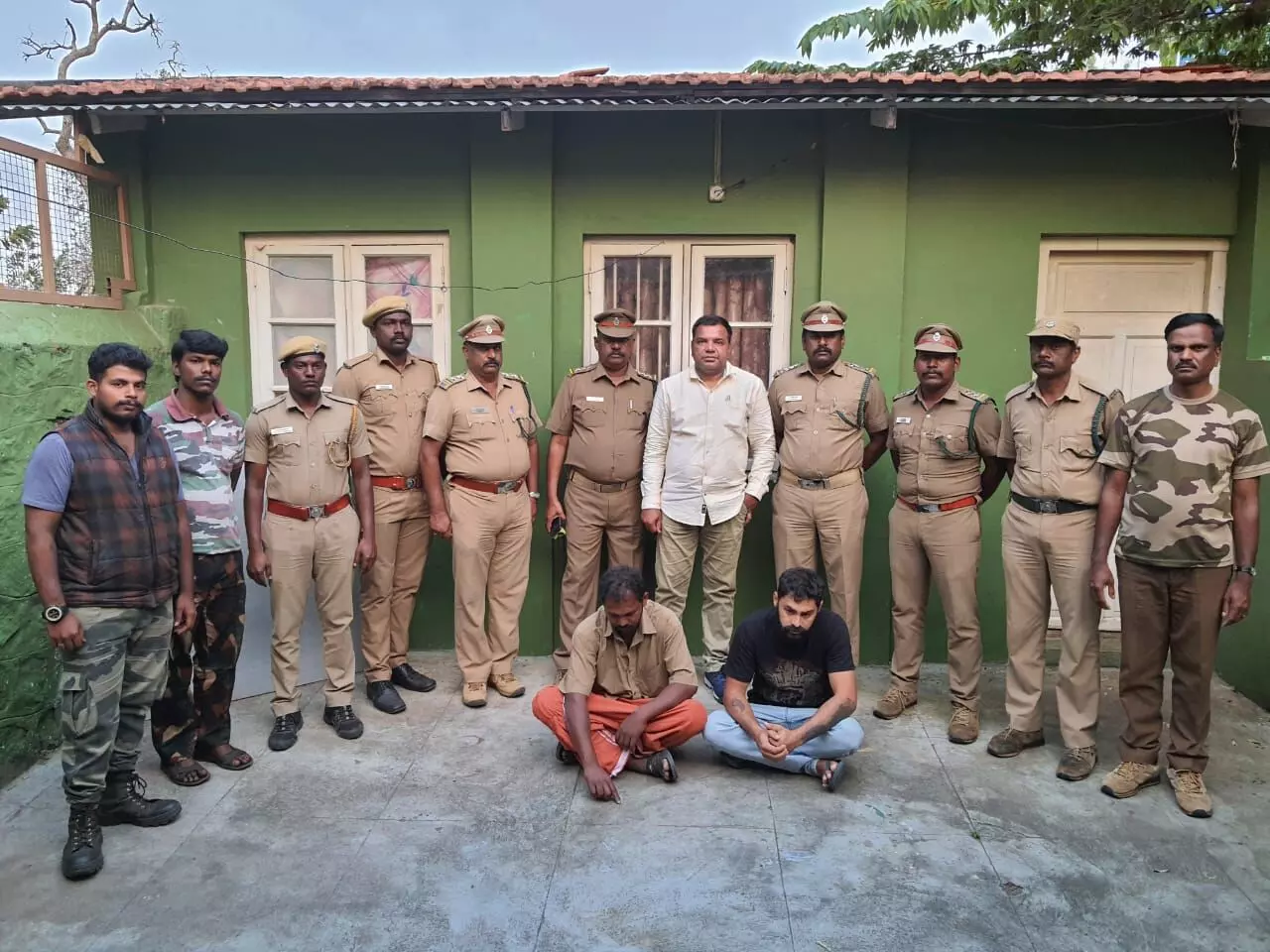 അറസ്റ്റിലായ പ്രതികൾ crime