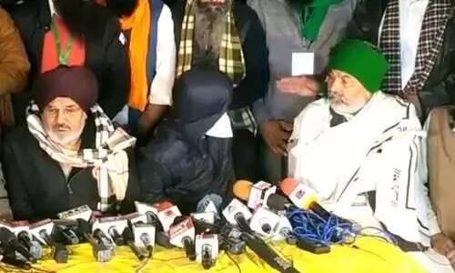 Farmers press conference