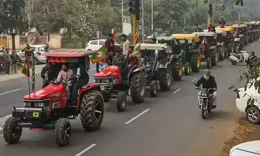 farmers protest