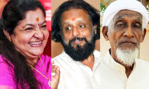 ks chitra, kaithapram, ali manik fan