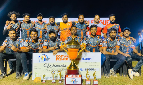 കോട്ടക്കൽ പ്രീമിയർ ലീഗ് ക്രിക്കറ്റ്‌: ലയൺസ് ക്ലബ്‌ ഒതുക്കുങ്ങലിന്​ കിരീടം
