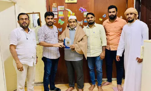 അ​ബൂ​ബ​ക്ക​ർ ഹാ​ജി​ക്ക്​ യാ​ത്ര​യ​യ​പ്പ്​