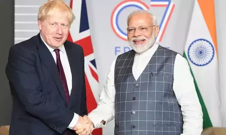 മാനവരാശിയെ കോവിഡിൽ നിന്ന് മോചിപ്പിക്കാൻ ഇന്ത്യയും ബ്രിട്ടനും ഒറ്റക്കെട്ടായി പ്രവർത്തിക്കുകയാണ് -ബോറിസ് ജോൺസൺ മാനവരാശിയെ കോവിഡിൽ നിന്ന് മോചിപ്പിക്കാൻ ഇന്ത്യയും ബ്രിട്ടനും ഒറ്റക്കെട്ടായി പ്രവർത്തിക്കുകയാണ് -ബോറിസ് ജോൺസൺ