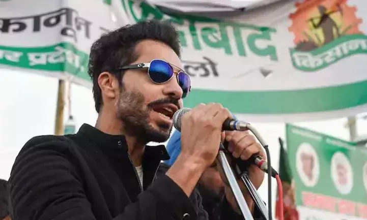 ദീപ്​ സിദ്ധു പ്രകോപനപരമായ പ്രസംഗം നടത്തി;​ സംഘർഷങ്ങളിൽ പ​ങ്കുണ്ടെന്നും​ റിപ്പോർട്ട്​