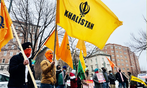 Khalistan supporters