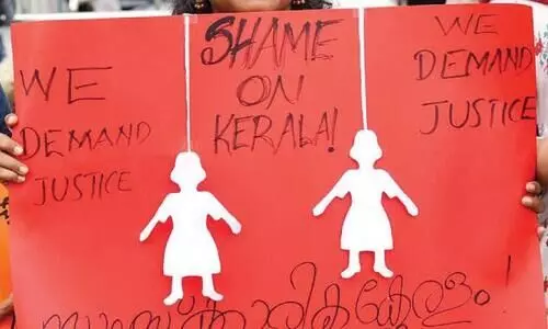 protest on walayar case protest on walayar case