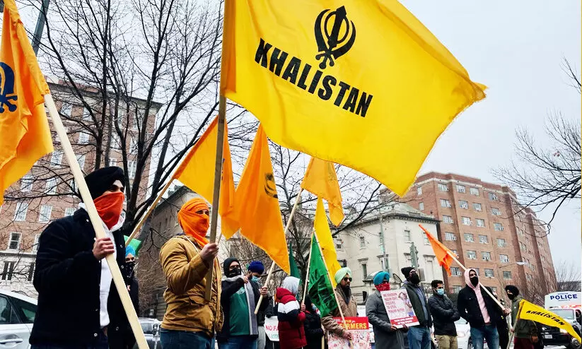 Khalistan supporters Khalistan supporters