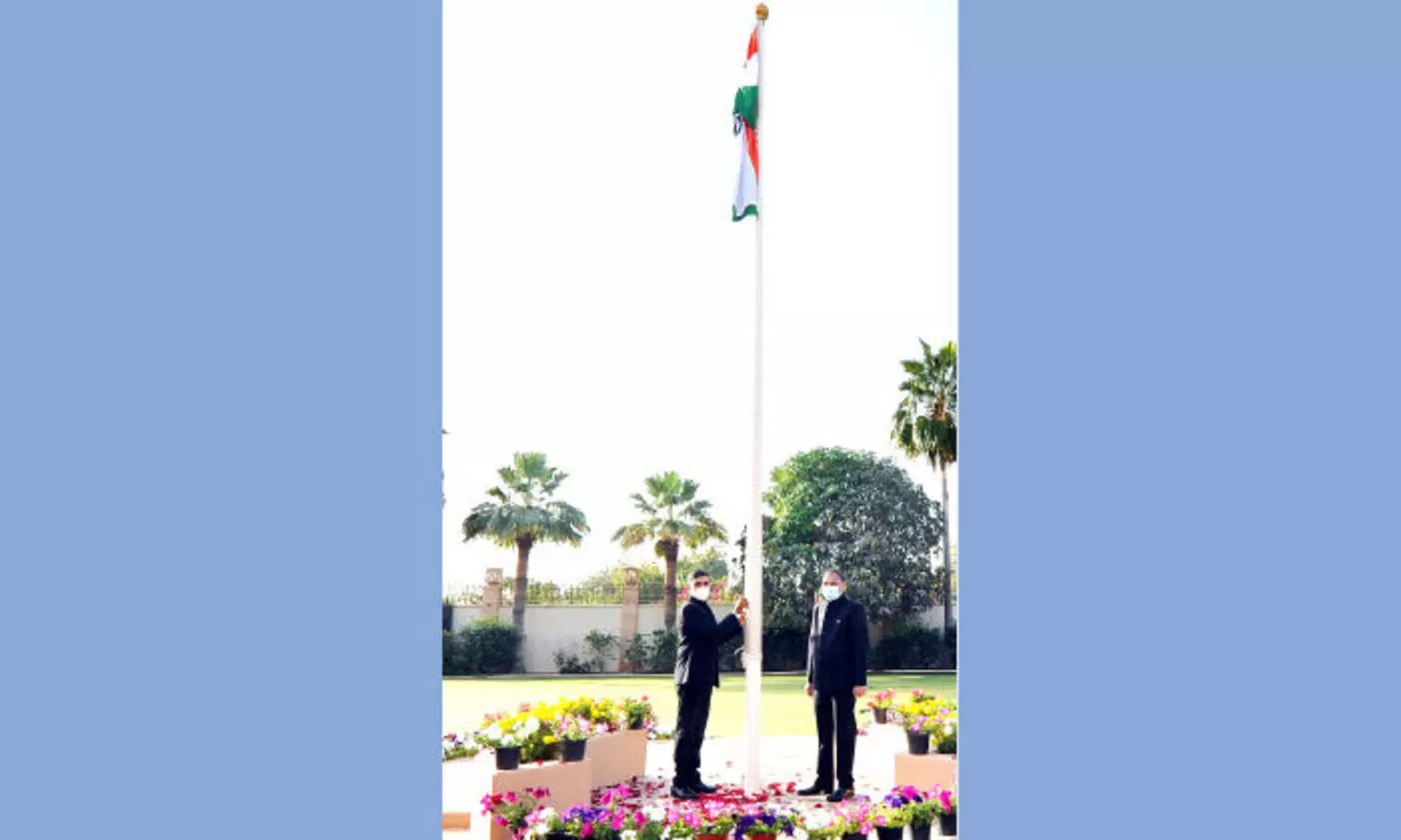 ഇ​ന്ത്യ​ൻ എം​ബ​സി​യി​ൽ റി​പ്പ​ബ്ലി​ക്​ ദി​നാ​ഘോ​ഷം