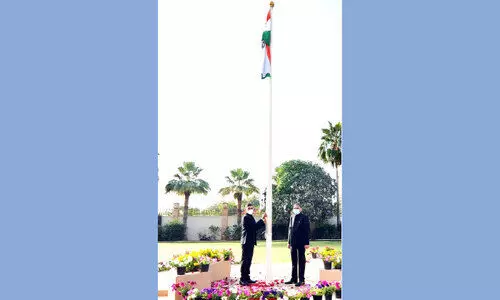 ഇ​ന്ത്യ​ൻ എം​ബ​സി​യി​ൽ റി​പ്പ​ബ്ലി​ക്​ ദി​നാ​ഘോ​ഷം