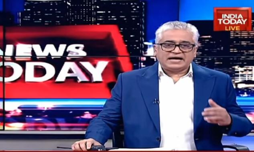 India Today Takes Rajdeep Sardesai