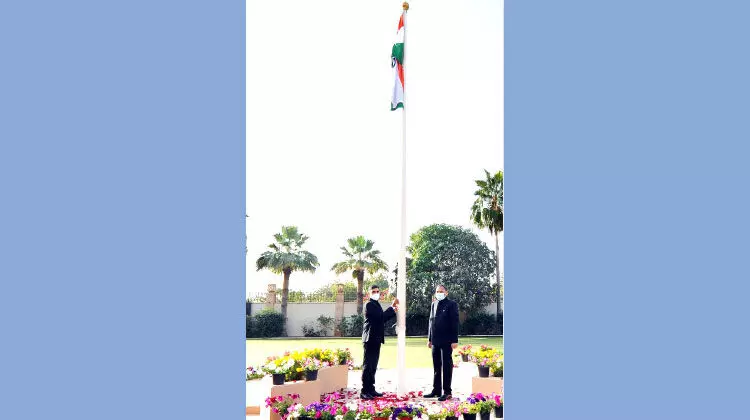 ഇന്ത്യൻ എംബസിയിൽ റിപ്പബ്ലിക് ദിനാഘോഷം ഇന്ത്യൻ എംബസിയിൽ റിപ്പബ്ലിക് ദിനാഘോഷം