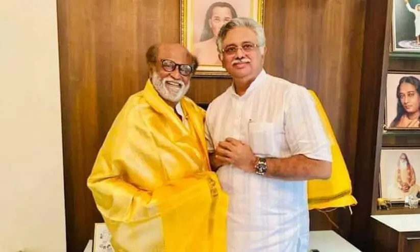 Rajinikanth and Arjunamurthy