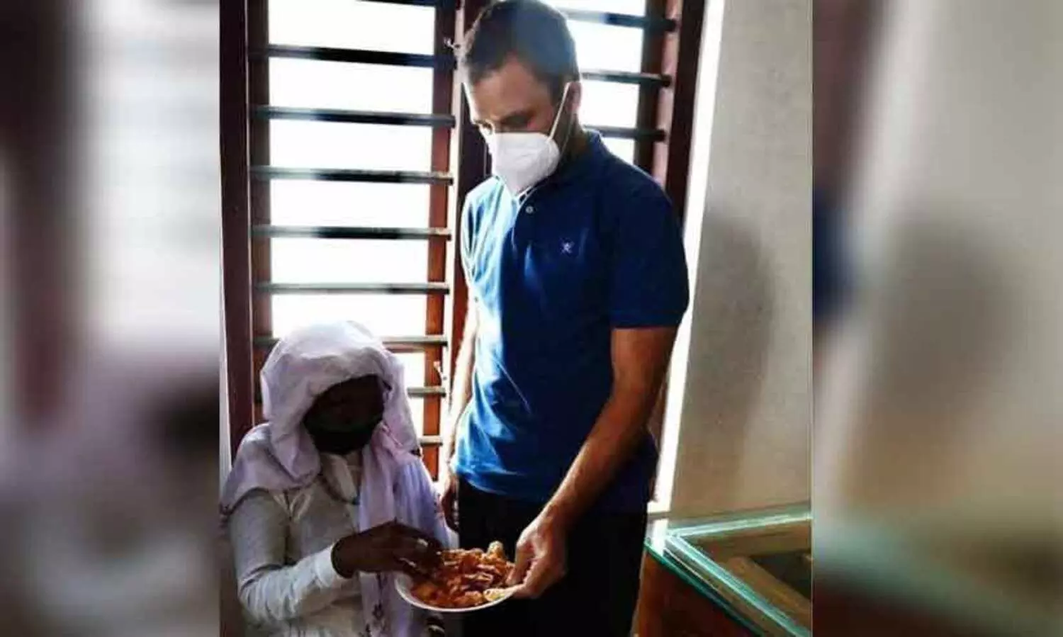 RahulGandhi with Ayishumma