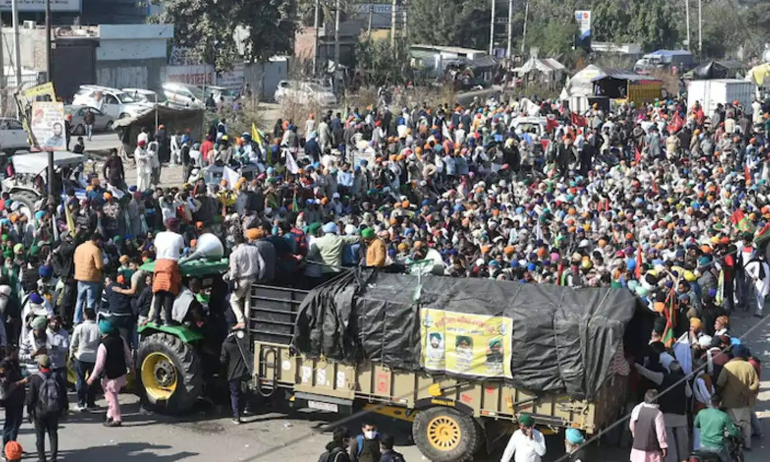 കർഷക സമരക്കാർക്ക്​ വെള്ളവുമായി പോയ ഡൽഹി ജലവകുപ്പ്​ മന്ത്രിയെ പൊലീസ്​ തടഞ്ഞു