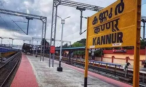 കണ്ണൂർ റെയിൽവേ സ്​റ്റേഷനിൽ ഓട്ടോമാറ്റിക്​ തെർമൽ സ്മാർട്ട് ഗേറ്റ് യാഥാർഥ്യമായി