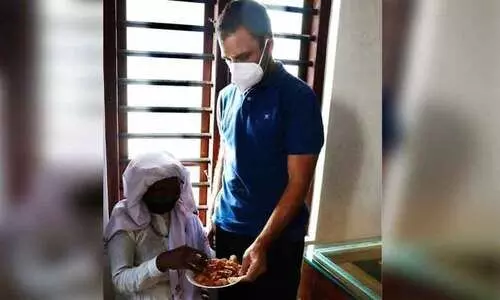 RahulGandhi with Ayishumma