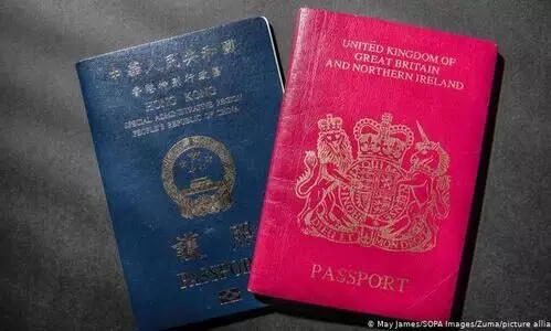 ഹോ​ങ്കോങ്​ സ്വദേശികൾക്ക്​   ബ്രിട്ടീഷ്​ നാഷനൽ പാസ്​പോർട്ട്​ അംഗീകരിക്കില്ല –ചൈന