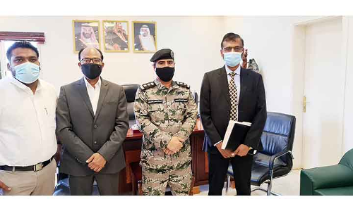 ഇ​ന്ത്യ​ൻ എം​ബ​സി ഉ​ദ്യോ​ഗ​സ്ഥ​ർ ജ​യി​ൽ സ​ന്ദ​ർ​ശ​നം   ന​ട​ത്തി