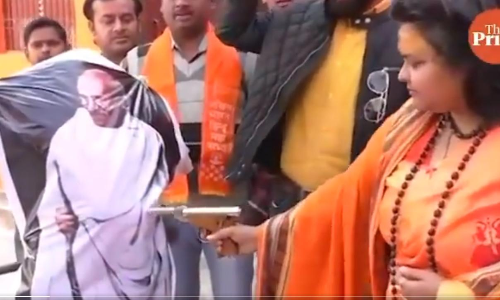 nathuram godse trending in twitter