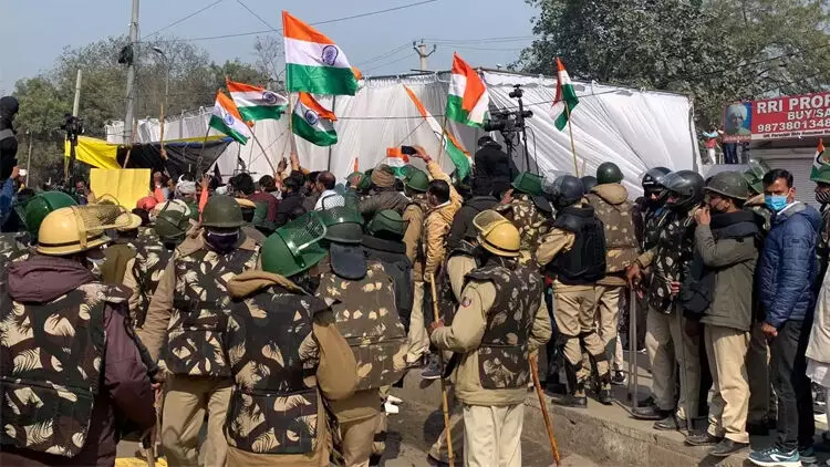 സിംഘു സംഘർഷം: കർഷകരടക്കം 44 പേർ അറസ്റ്റിൽ