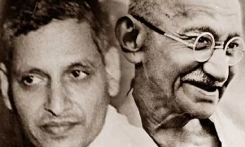 Gandhi and Godse