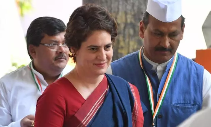 രാജ്യദ്രോഹ കേസ്​: ജനാധിപത്യത്തി‍​െൻറ അന്തസ്സ് ബി.ജെ.പി കീറിമുറിച്ചു -പ്രിയങ്ക