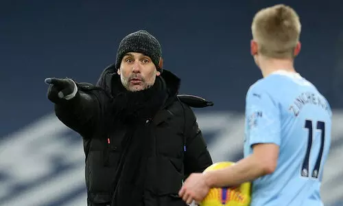 പരിശീലകക്കുപ്പായത്തിൽ ഗാർഡിയോളക്ക്​ 500ാം വിജയം; വിജയക്കുതിപ്പ്​ തുടർന്ന്​ സിറ്റി