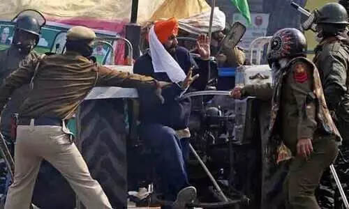 കർഷക സുരക്ഷക്ക്​ പഞ്ചാബ്​ പൊലീസിനെ നിയോഗിക്കണമെന്ന്​ ആം ആദ്മി പാർട്ടി​