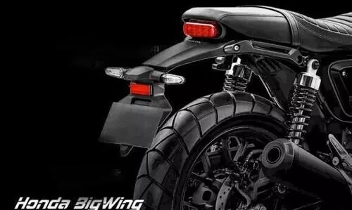 New Honda CB350 based motorcycle