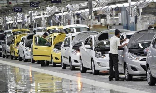 Indian auto industry saw slowest