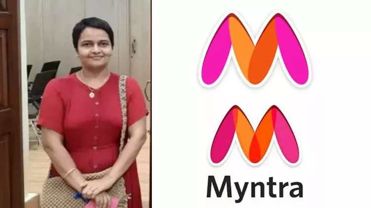 Naaz Patel, myntra logo new and old