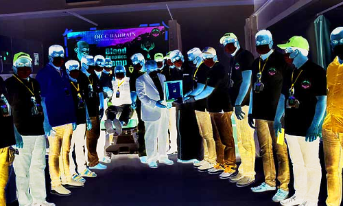 മ​ഹാ​ത്മ​ജി​യു​ടെ ര​ക്​​ത​സാ​ക്ഷി ദി​നം: ര​ക്ത​ദാ​ന ക്യാ​മ്പ് സം​ഘ​ടി​പ്പി​ച്ചു