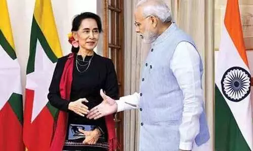 മ്യാൻമർ അട്ടിമറിയിൽ ആശങ്കയുമായി ഇന്ത്യ; ജനാധിപത്യം ഉയർത്തിപ്പിടിക്കണം