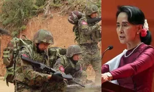 മ്യാൻമറിൽ സൈനിക അട്ടിമറി; ഒരുവർഷത്തേക്ക്​ അടിയന്തരാവസ്​ഥ പ്രഖ്യാപിച്ചു